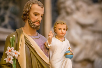Saint Joseph and Holy Child Jesus