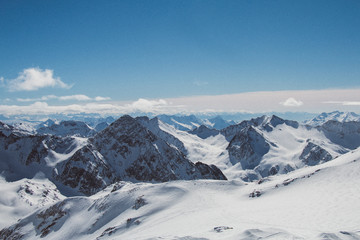 Naklejka premium Stubai Gletscher