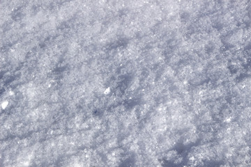 Obraz premium Sparkling white snow
