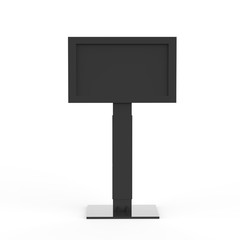 Sign Board Display Mock up, 3D Illustration