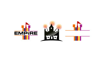 Fototapeta premium Empire Vector Template Set
