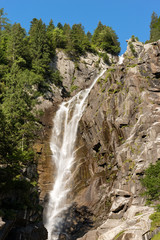Obraz premium Waterfall Regina del Lago (Queen of the lake) - Adamello Trento Italy