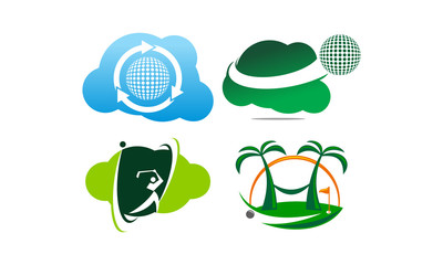 Best Course Golf Template Set