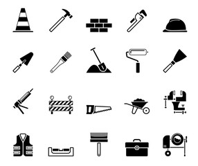 Handwerk Iconset - Schwarz