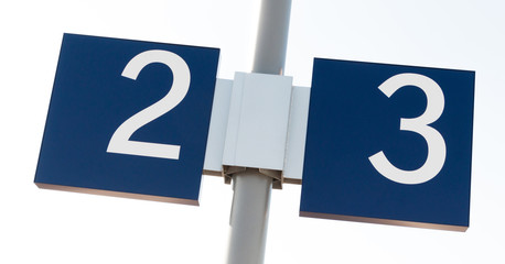 Gleis 2 und Gleis 3