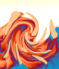 Progetto grafico, onda, sfondo astratto.