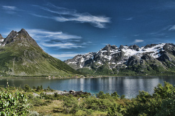 The beauties of the Norwegian coast