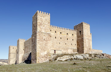 Fototapeta na wymiar Castle of Siguenza Guadalajara Spain