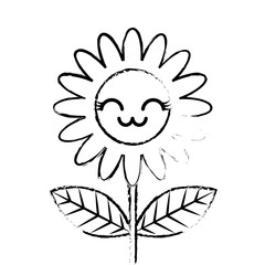 cute kawaii flower decoration cartoon