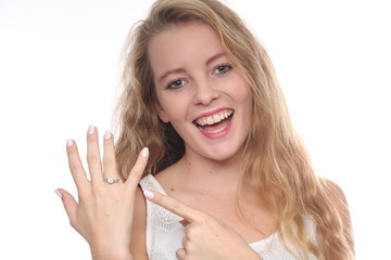 Fototapeta premium Caucasian woman