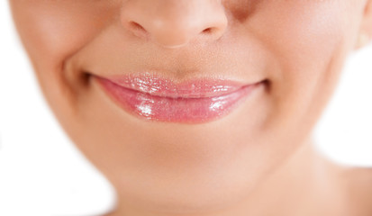 Woman healthy lips