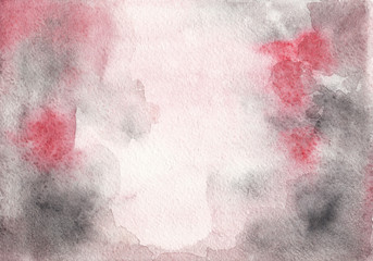 Abstract watercolor pink and gray texture. Background for design