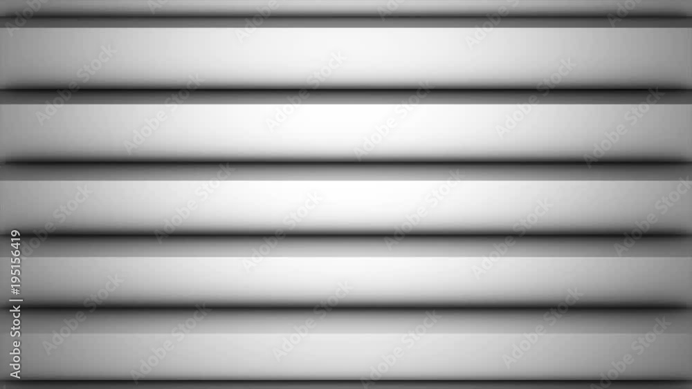 Poster white polygonal geometric surface. computer generated seamless loop abstract motion background for c