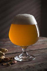 Unfiltered pale beer