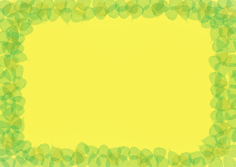 背景素材　葉っぱ610 