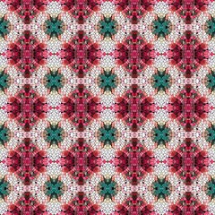Abstract decorative multicolor texture - ornamental mosaic pattern