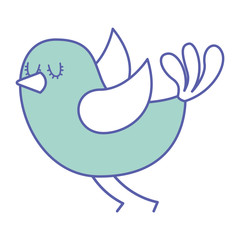 cute cartoon bird animal beauty