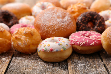assorted cake and pastry