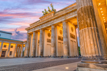 Fototapeta na wymiar Berlin, Germany Brandenburg Gate