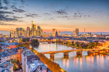 Frankfurt, Germany Skyline