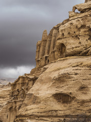 Tombs along the Siq - Petra, Jordon