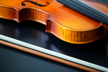 Close-up of Violin