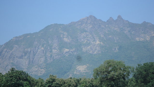 foggy mountain