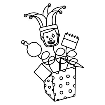 recommend clip art: fools day greeting card