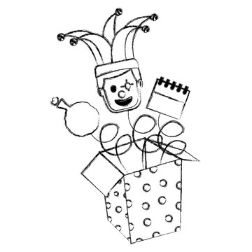 recommend clip art: fools day greeting card