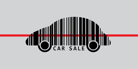 car barcode for sale