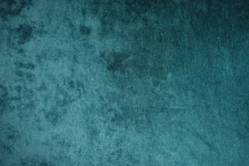 Rolgordijnen Donkergroen fluwelen stoffen oppervlak van bovenaf © Anna