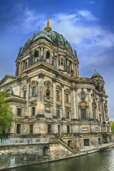 Fototapeta na wymiar Germany. Berlin. The Cathedral on the banks of the Spree River