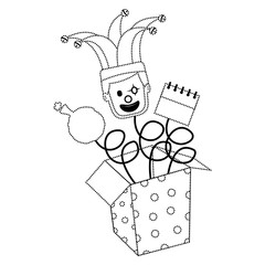 fools day greeting card