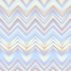 Geometric abstract pattern in low poly pixel art style. Polka dot pattern on low poly background. Seamless chevron pattern. Vector image.