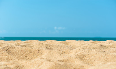 Naklejka premium Plaża piaskowa