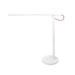 Smart table lamp isolated on white