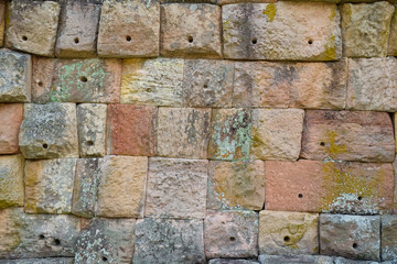 old stone wall texture or background