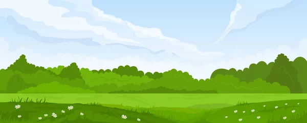  Landelijk zomerlandschap © Nikolay Zaburdaev
