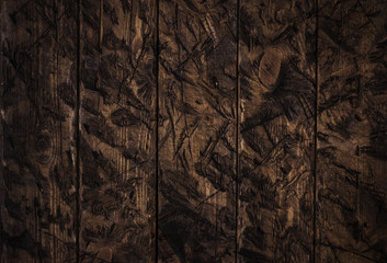 Wooden rugged textured brown background