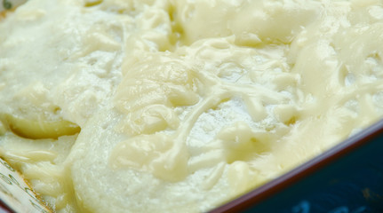 Creamed Onions Gratin