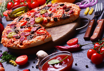 For you, the freshest fragrant pizza