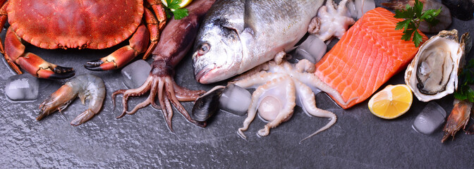 An excellent choice of seafood for every taste