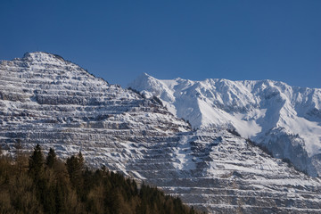 Forest, mine and mountains in one shot