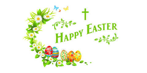 Design easter banner