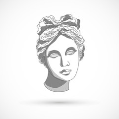 Head sculpture trendy