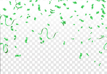 Abstract background party celebration green