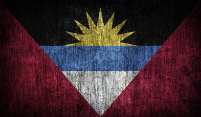 Abstract flag of Antigua and Barbuda