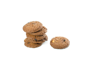cookie isolate on white background
