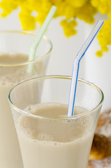 Tiger nut milk. Horchata de chufa.