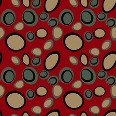 Stones flow seamless pattern. Suitable for screen, print and other media.